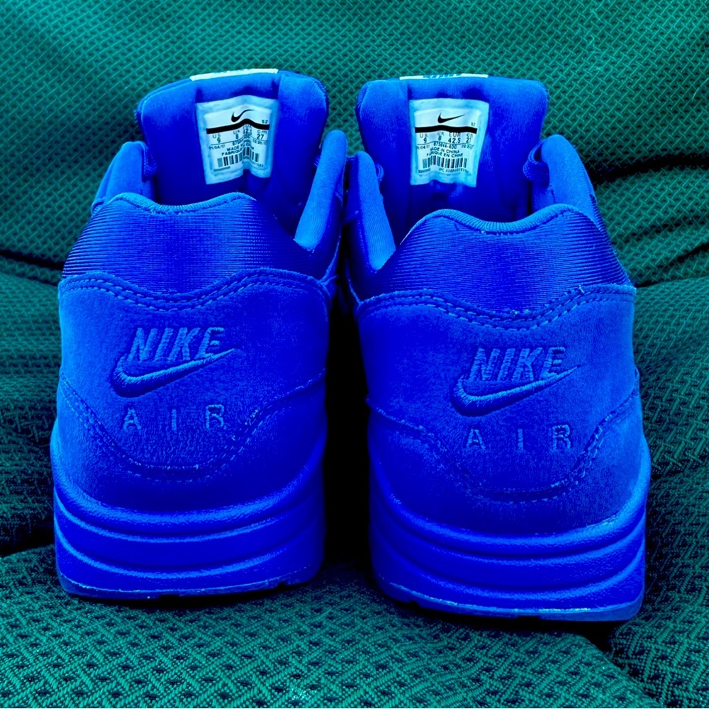 Nike Air Max 1 PRM ‘ Tonal royal blue’.   Sz 9 mens - Picture 5 of 13
